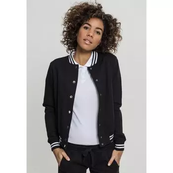 Толстовка Urban Classics Jacket College, черный