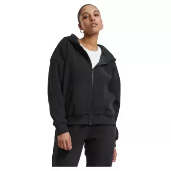 Толстовка Urban Classics Jacquard Velvet Oversized full zip, черный