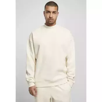 Толстовка Urban Classics Mock Neck Crew Big, белый