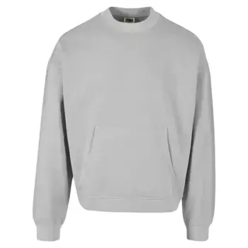 Толстовка Urban Classics Organic Boxy Pocket, серый