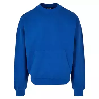Толстовка Urban Classics Organic Boxy Pocket, синий
