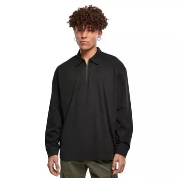 Толстовка Urban Classics Organic Heavy Collar, черный