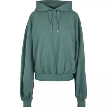 Толстовка Urban Classics Organic Oversized Terry, зеленый