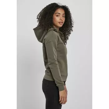 Толстовка Urban Classics Organic, зеленый