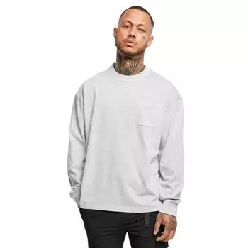 Толстовка Urban Classics Pigment Dyed Pocket, белый