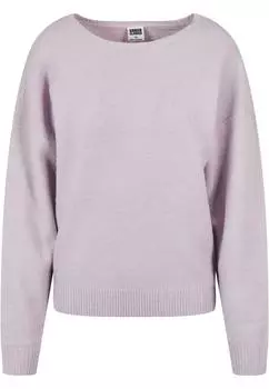 Толстовка Urban Classics Rundhalsausschnitt, цвет softlilac
