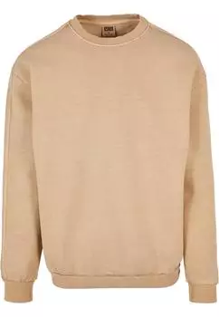 Толстовка Urban Classics Rundhalsausschnitt, цвет unionbeige