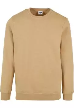 Толстовка Urban Classics Rundhalsausschnitt, цвет unionbeige