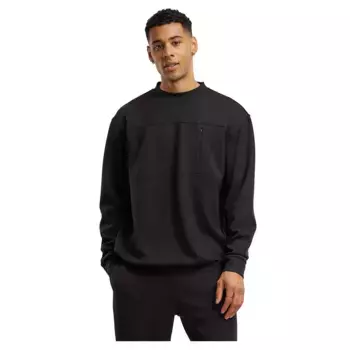 Толстовка Urban Classics Scuba Zip Pocket, черный