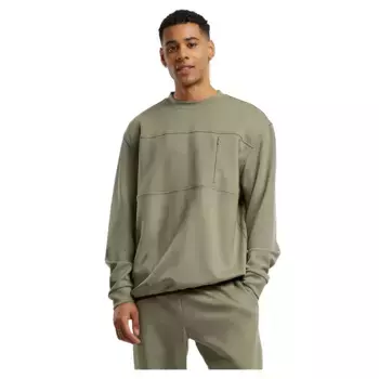Толстовка Urban Classics Scuba Zip Pocket, зеленый