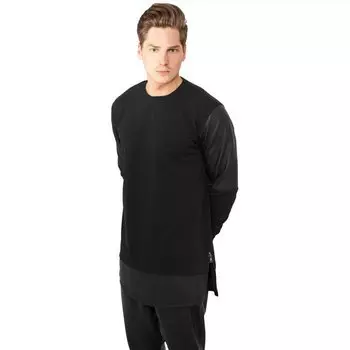 Толстовка Urban Classics Synthetic, черный