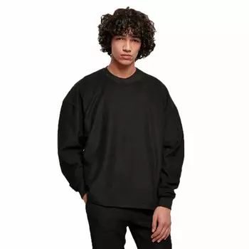 Толстовка Urban Classics Terry Boxy, черный