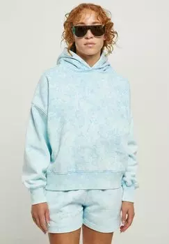 Толстовка Urban Classics TOWEL WASHED, цвет balticblue