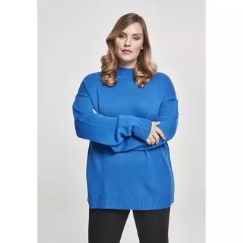 Толстовка Urban Classics Turtlene Big, синий