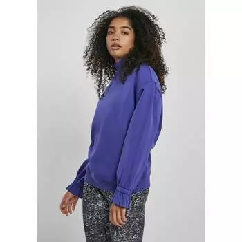 Толстовка Urban Classics Turtleneck Crew Big, синий