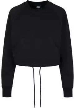 Толстовка URBAN CLASSICS " Urban Classics Ladies Oversized Short Raglan Crew", черный