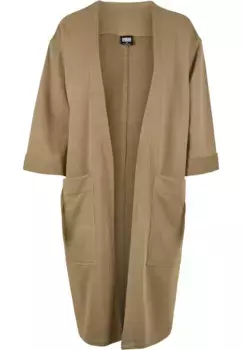 Толстовка URBAN CLASSICS " Urban Classics Ladies Oversized Terry Cardigan", хаки