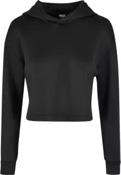 Толстовка URBAN CLASSICS " Urban Classics Ladies Short Scuba Hoody", черный