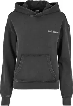 Толстовка URBAN CLASSICS " Urban Classics Ladies Small Embroidery Terry Hoody", черный