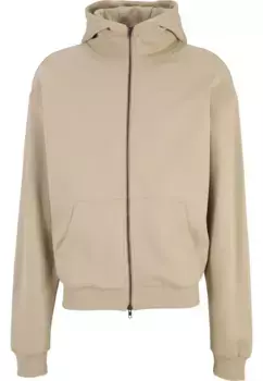 Толстовка URBAN CLASSICS " Urban Classics Men's High Neck Zip Hoody", цвет Wetsand