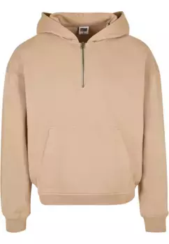 Толстовка URBAN CLASSICS " Urban Classics Men's Boxy Zip Hoody", бежевый