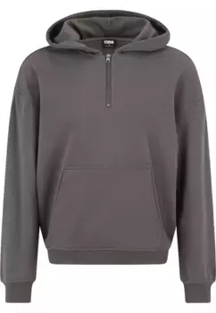 Толстовка URBAN CLASSICS " Urban Classics Men's Boxy Zip Hoody", цвет Darkshadow
