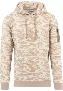Толстовка URBAN CLASSICS " Urban Classics Men's Sweat Camo Bomber Hoody", бежевый