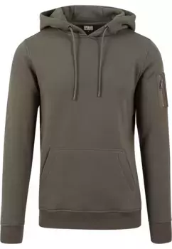 Толстовка URBAN CLASSICS " Urban Classics Men's Sweat Bomber Hoody", оливковый