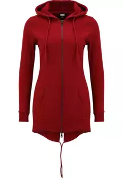 Толстовка URBAN CLASSICS " Urban Classics Women's Ladies Sweat", цвет Burgundy