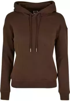 Толстовка URBAN CLASSICS " Urban Classics Women's Ladies Organic Hoody", коричневый