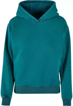Толстовка URBAN CLASSICS "Женская женская толстовка Urban Classics Stone Washed Hoody", зеленый