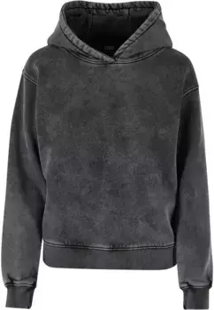 Толстовка URBAN CLASSICS "Женская женская толстовка Urban Classics Stone Washed Hoody", черный