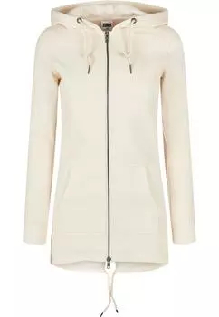 Толстовка Urban Classics Zip Kapuzenpullover, белый