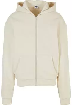 Толстовка Urban Classics Zip Kapuzenpullover, белый