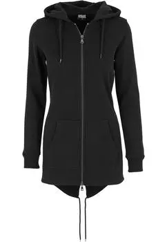 Толстовка Urban Classics Zip Kapuzenpullover, черный