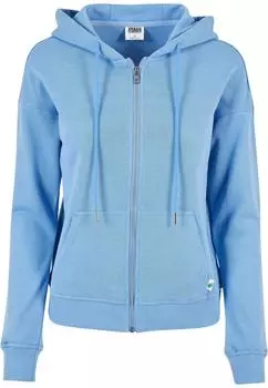 Толстовка Urban Classics Zip Kapuzenpullover, цвет horizonblue