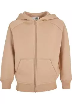 Толстовка Urban Classics Zip Kapuzenpullover, цвет unionbeige