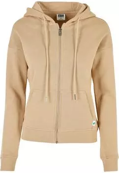 Толстовка Urban Classics Zip Kapuzenpullover, цвет unionbeige