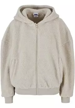 Толстовка Urban Classics Zip Kapuzenpullover, цвет wetsand