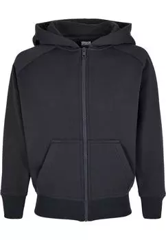 Толстовка Urban Classics Zip Kapuzenpullover, темно синий