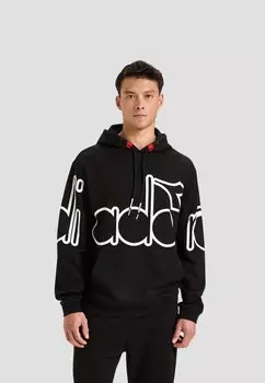 Толстовка Urbanity Diadora, цвет black white