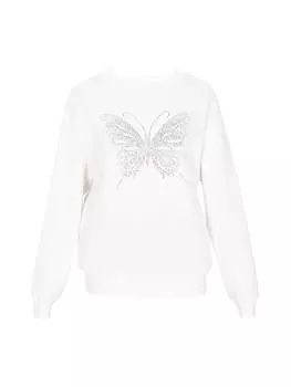 Толстовка usha BLUE LABEL, белый