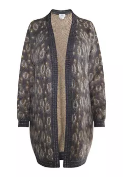 Толстовка usha FESTIVAL Strick Cardigan, цвет Anthrazit Mehrfarbig