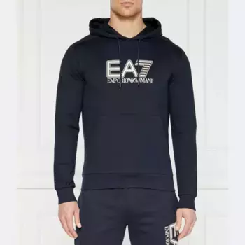 Толстовка узкого кроя Ea7, синий