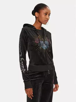 Толстовка узкого кроя Juicy Couture, черный