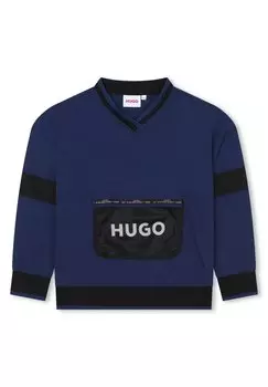 Толстовка V-NECK HUGO Kids, цвет vide