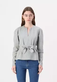 Толстовка V NECK KARL LAGERFELD, серый