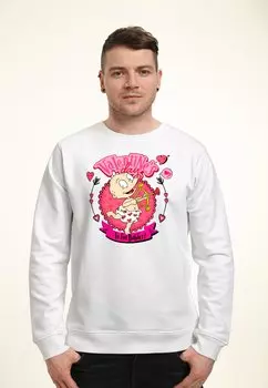 Толстовка Valentine'S Day Rugrats Valentine Henry Tiger, белый