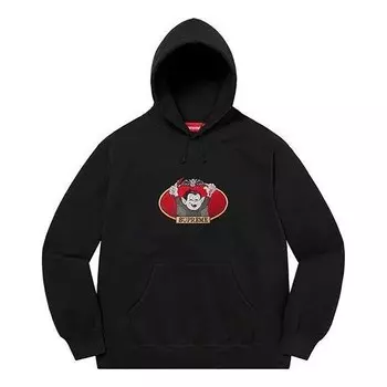 Толстовка vampire boy hooded sweatshirt 'black red' Supreme, черный