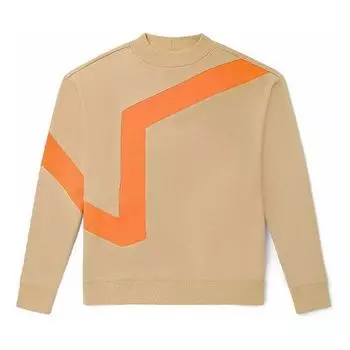 Толстовка Vans Logo Printing Casual Sports Pullover Couple Style Khaki VN0A54NC7UE, хаки